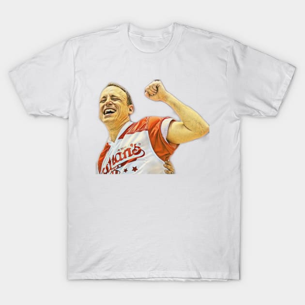 joey chestnut T-Shirt by ERRAMSHOP